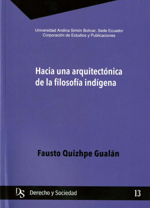 Hacia una arquitectónica de la filosofía indígena