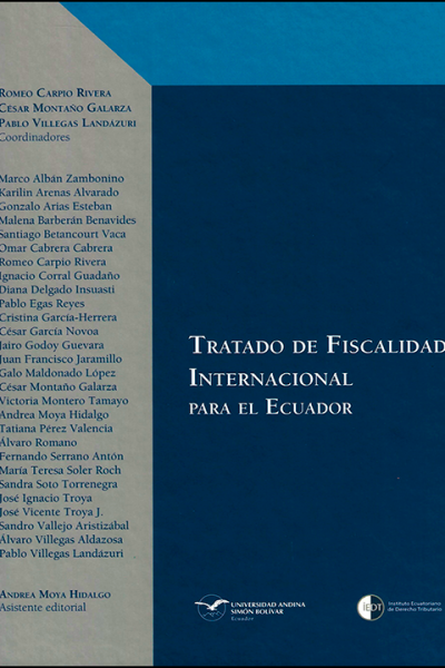 Tratado de fiscalidad internacional para el Ecuador